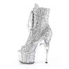 Pleaser - ADORE1021G Bottes de plateforme, Pole dance chaussures - Chaussures de pole dance - Couleur argent Product image